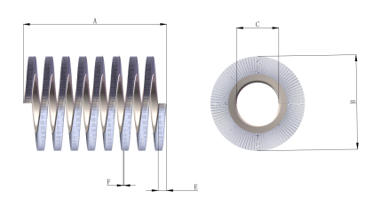 Nylon Wire Outward Spring Brush