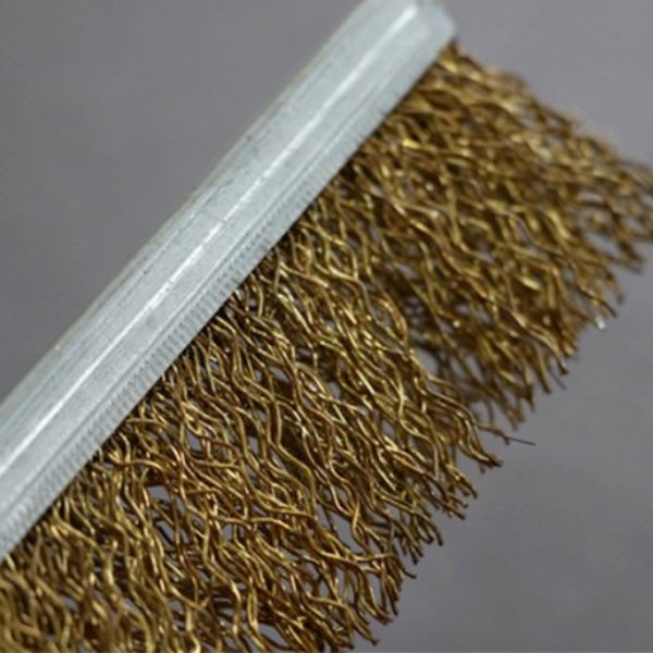 brass wire strip brushes