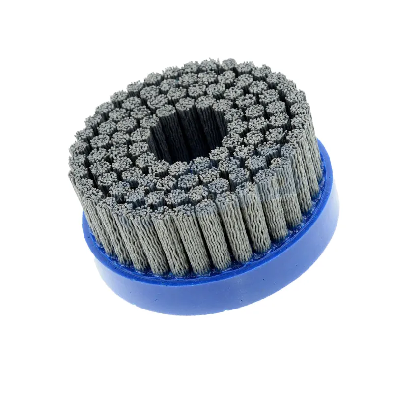 abrasive disk brush