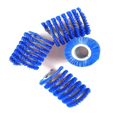 Nylon Wire Stainless Steel Based Double Strip Brush