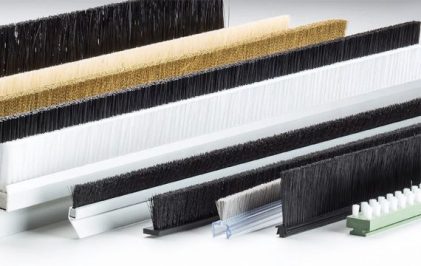 industrial brush for noise reduction