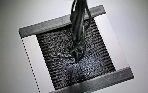 Industrial Strip Brush for Door Sealing