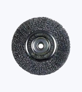 round metal brush