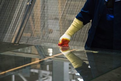 glass washing brush