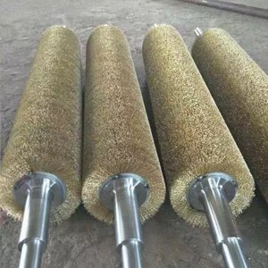 abrasive wire brush roller