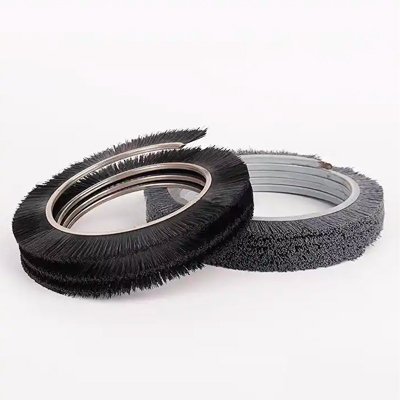 Metal Channel Strip Spiral Brush