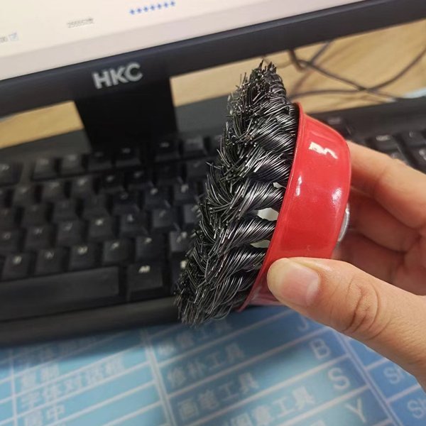 steel wire wheel brush