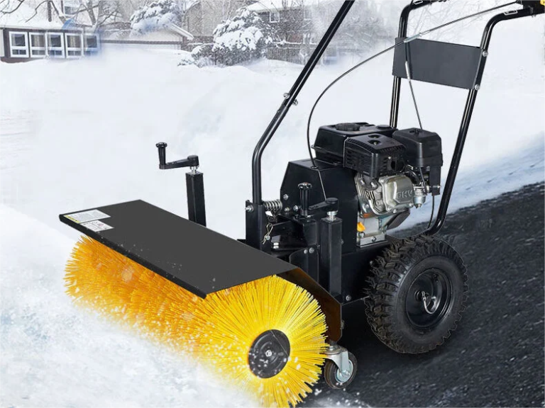 The Role of Industrial Snow Sweeping Brushes in Winter