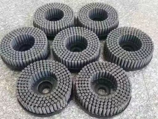 Abrasive Wire Plastic Based Disk Brush1
