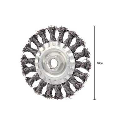 Stainless Steel Wire Rust Removal Wheel Brush