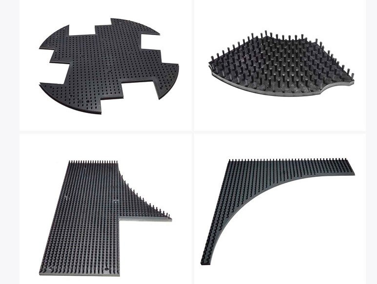 CNC punch plate brush