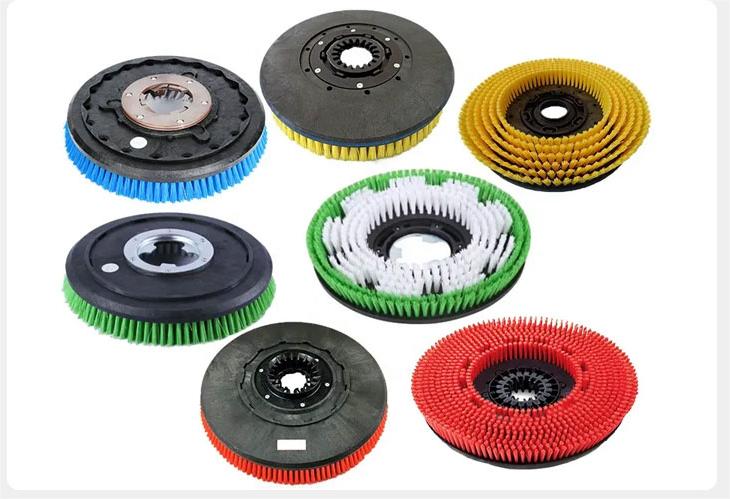 Nylon Wire Plastic Based Disk Brush