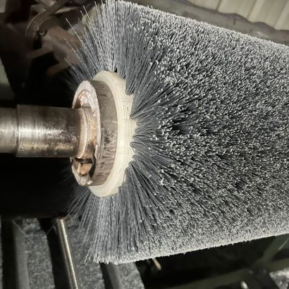 abrasive wire brush roller