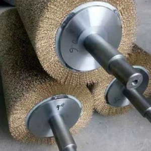 abrasive wire brush roller