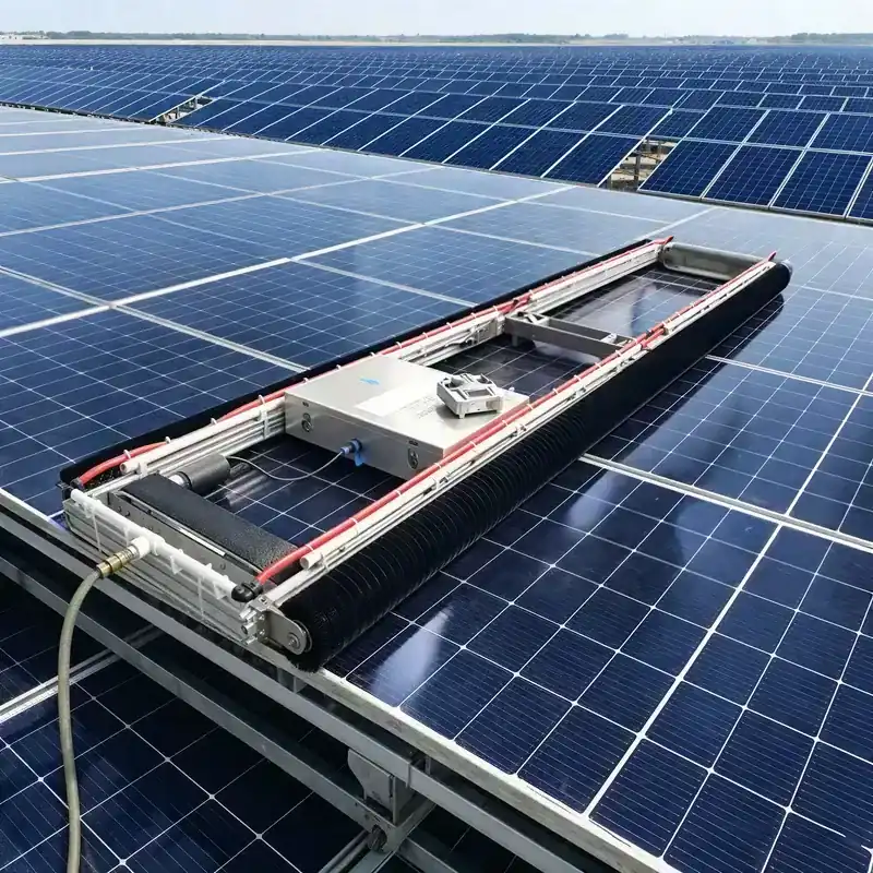 Solar Panel Cleaning Tractors