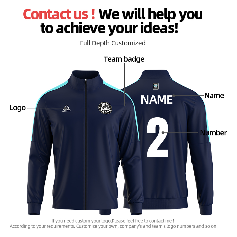 Polyester Football Jacket - 图片 5