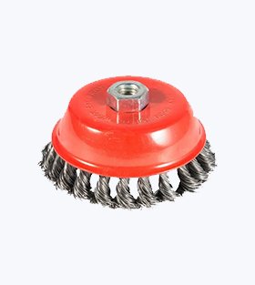 Stainless Steel Wire Galvanized Plate Cup Brush