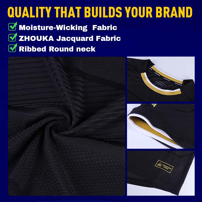 Jacquard Soccer Jersey - 图片 4