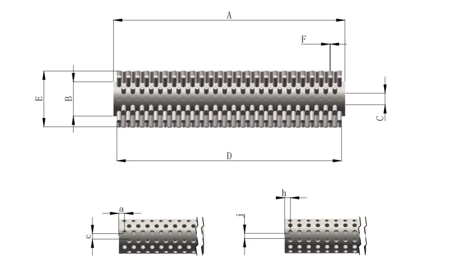 Tufted Cylinder Brush Specification