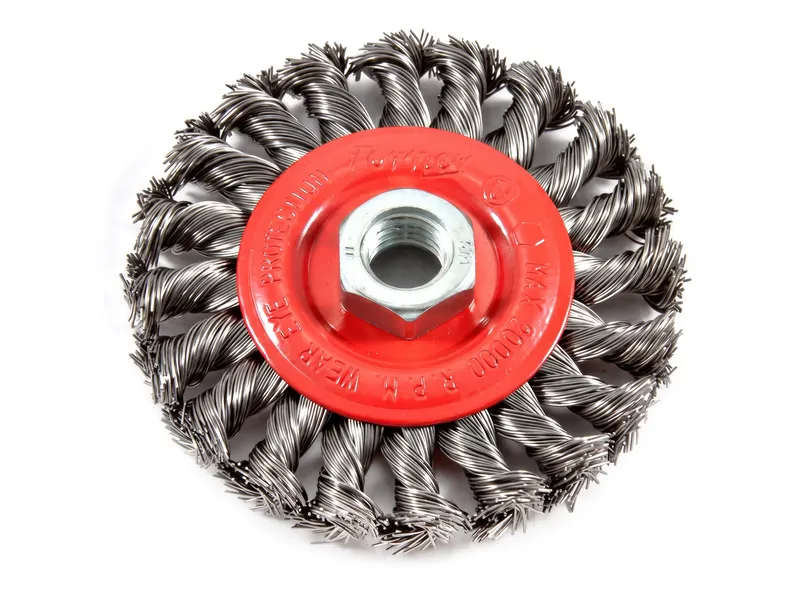 Twisted Knot Wire Wheel Brush