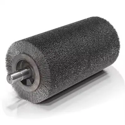 abrasive roller brush