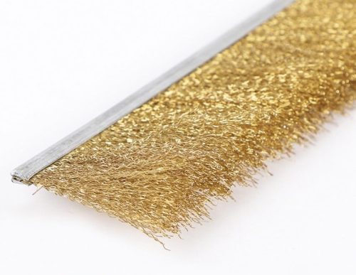 brass strip brush