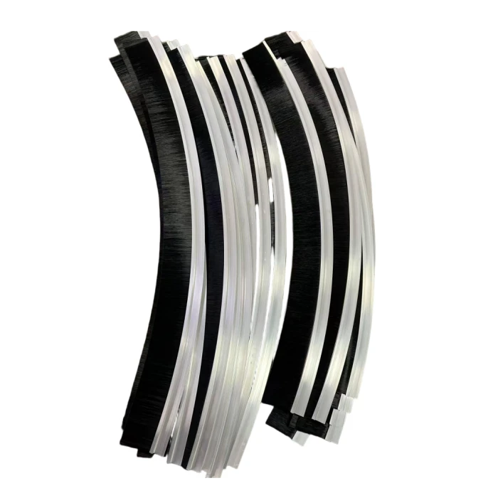 metal channel strip brush