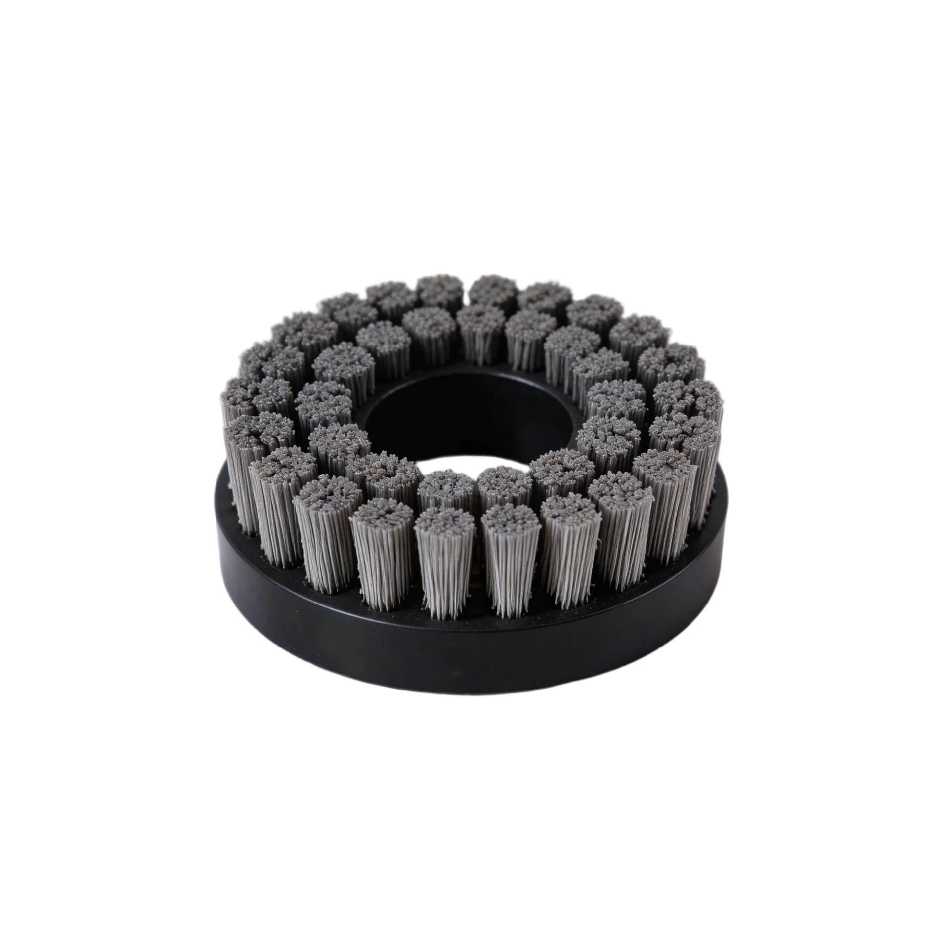 horse hair polishing disk brush
