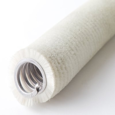 outward nylon wire coil brush