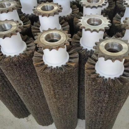 horse hair roller brush