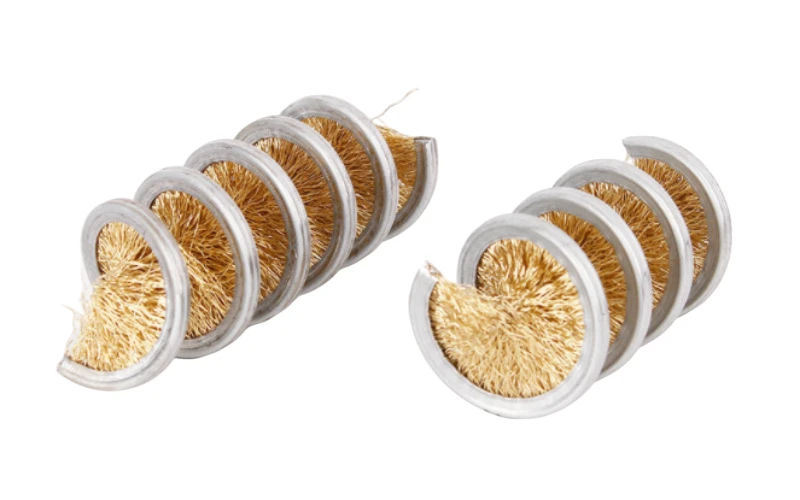 brass coil brush