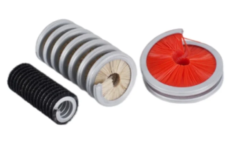 inside coil brush