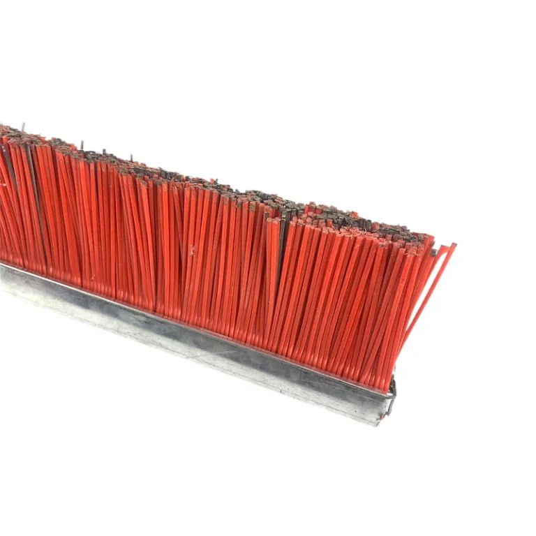 block machine strip brush