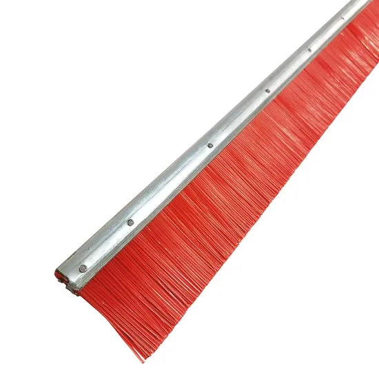 block machine strip brush
