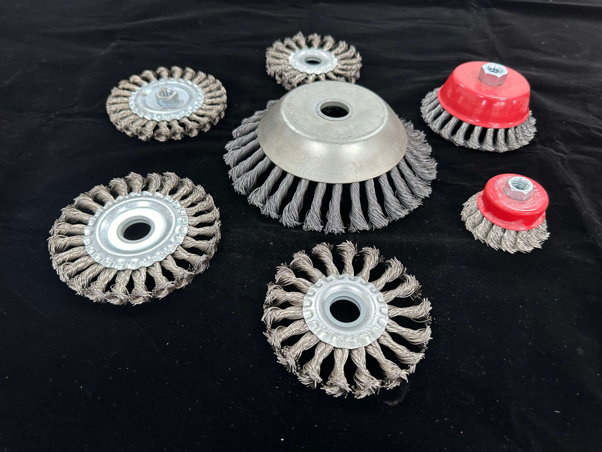 twisted wire wheel brush
